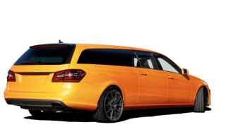 Illustration for article titled Mercedes E-Class Gets Stretched, France Gets Nervous, And Hertz Gets Porsches